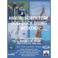 Greenport Harbor Brewing Co. Annual North Fork Dog Dock Diving