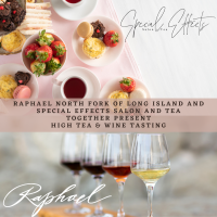 Raphael and Special Effects High Tea and Wine Tasting