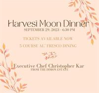 Annual Harvest Moon Dinner at Sannino Vineyard