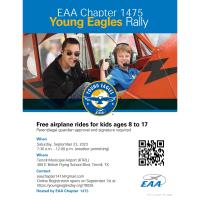 Young Eagles EAA Free Airplane Rides