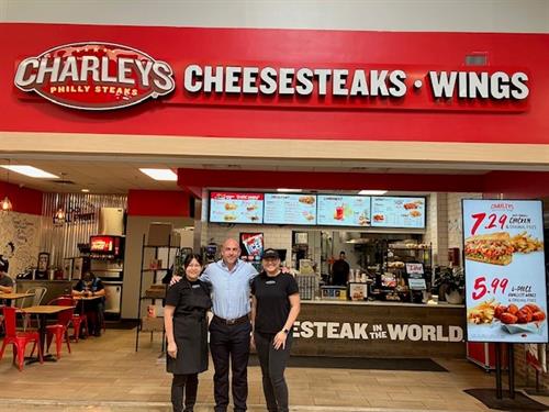 Partnership with Charleys Cheese Steak and Wings (Terrell Location)