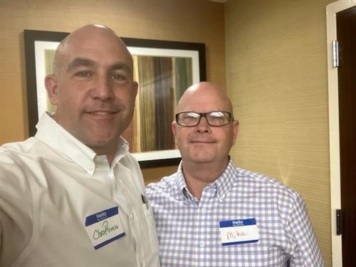 Chamber Morning Mingle with my best friend (Mike Stone)