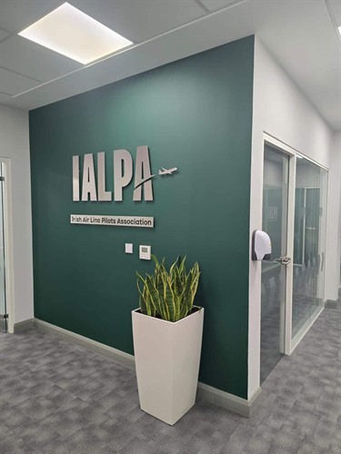 Reception Sign - IALPA - Dublin
