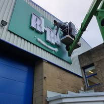 Halo Lit 3D Stainless Steel Lettering - RI-RA - co.Wicklow