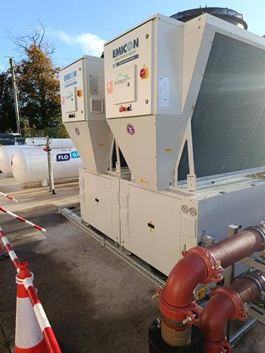 R290 Heat Pump system for a school