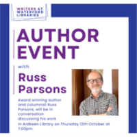 Russ Parsons, Irish Times Food Columnist at Ardkeen Library