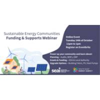 Sustainable Energy Communities - Funding & Supports Webinar