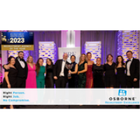 Osborne win the coveted Large Agency of the Year Award at the prestigious ERF Awards