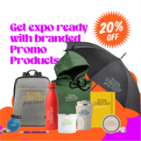 Get Expo ready with branded promo products