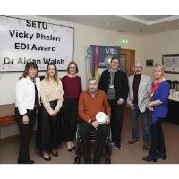 Lecturer and inclusion champion honoured with Vicky Phelan EDI Award 