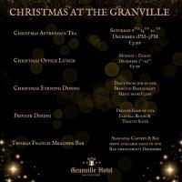 Celebrate Christmas at the Granville Hotel