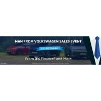 Man from Volkswagen Sales Event