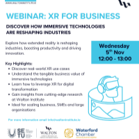 Webinar: Extended Reality for Business