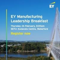 EY Manufacturing Leadership Breakfast: AI, Digital Transformation & Resilience