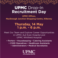 UPMC Drop-in Recruitment Day