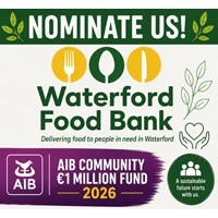 Nominate Waterford Food Bank in the AIB Community €1m Fund