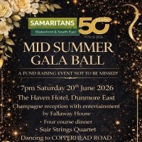 Samaritans Waterford and South East Midsummer Gala Ball