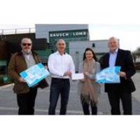 Bausch + Lomb presents local gift vouchers to Oasis House