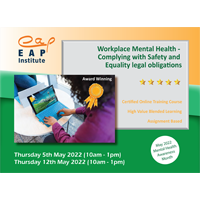 Workplace Mental Health – Complying with Safety and Equality legal obligations