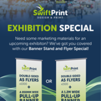 Banner-Stand and Flyer special!