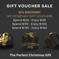 10% Discount Off Fitzwilton Hotel Monetary Gift Vouchers