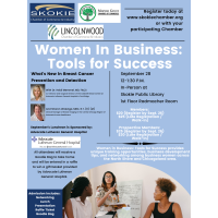 Women in Business: Tools for Success (Monthly Networking)