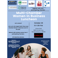 Multi-Chamber Women In Business with Skokie, Morton Grove, Lincolnwood, Edgebrook-Sauganash, Evanston, Niles, and Wilmette-Kenilworth Chambers