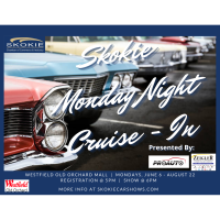 Skokie Monday Night Cruise-In - Presented by PROAuto, Zeigler Automotive, and Sigler's Auto Body