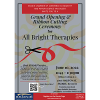 Grand Opening & Ribbon Cutting Celebration at All Bright Therapies