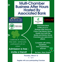 Multi-Chamber Business After Hours, Hosted by Associated Bank