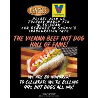 Dengeos Induction into the Hot Dog Hall of Fame