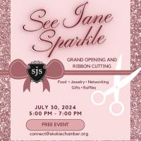 See Jane Sparkle Grand Opening and Ribbon Cutting