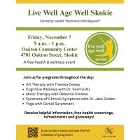 Live Well Age Well - Senior Resource Fair
