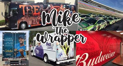 Mike ''The Wrapper'' @ (VGS) Vernon Graphic Solution
