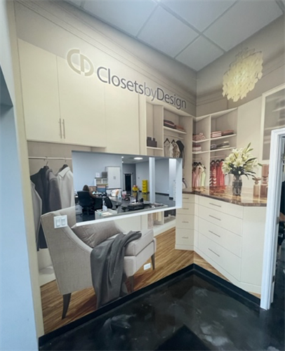 Closets By Design Interior Office Entrance Wall Graphics