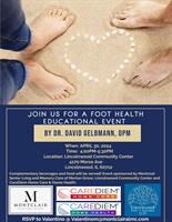 Join Us For a FREE Educational Event on Foot Health!