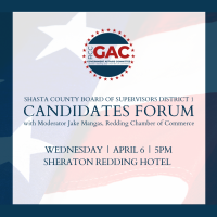 Shasta County Board of Supervisors District 1 Candidates Forum 