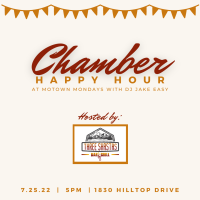 Chamber Happy Hour at Motown Mondays with DJ Jake Easy