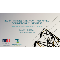 "REU Initiatives and How They Affect Commercial Customers" Workshop 