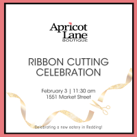 Ribbon Cutting Celebration with Apricot Lane 