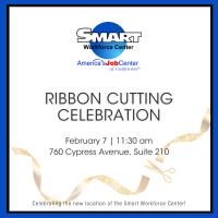 Ribbon Cutting with the SMART Workforce Center