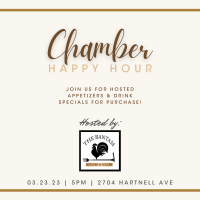 Chamber Happy Hour with The Bantam Kitchen & Cooler