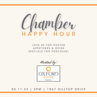 Chamber Happy Hour with Oxford Suites