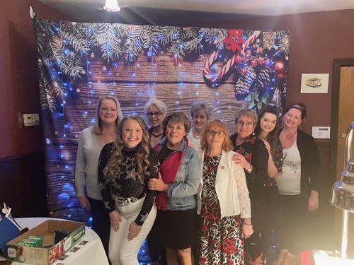 Our Ladies at our 2021 Christmas Party