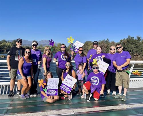 Home Helpers at the 2022 Walk to End Alzheimer's - Redding
