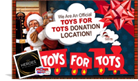 HEROES OF THE NORTHSTATE TOY DRIVE FOR TOYS FOR TOTS