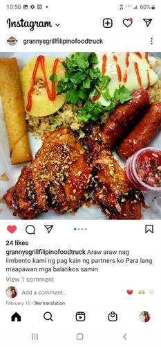 Grilled Longganisa Chicken Tocino Combo Plate