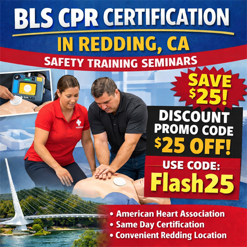 BLS CPR Classes in Redding, CA