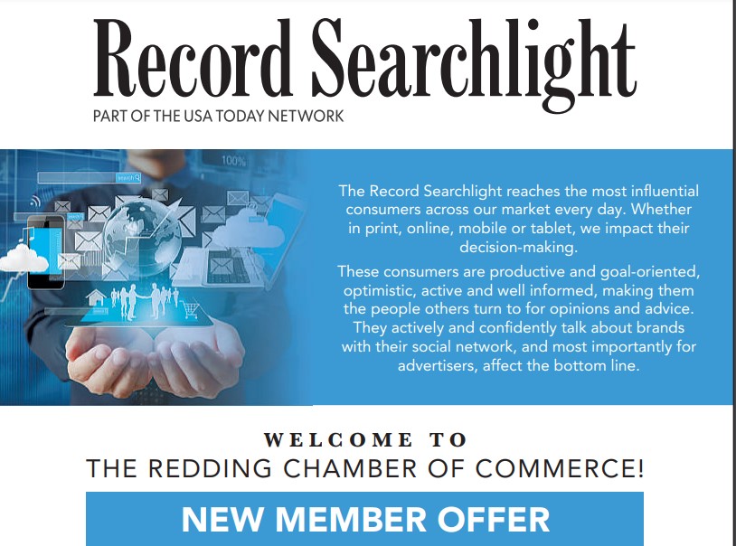 Record Searchlight - Record Searchlight Advertising Credit - Member To ...