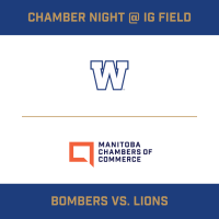 Chamber Night @ IG Field - Bombers vs. Lions